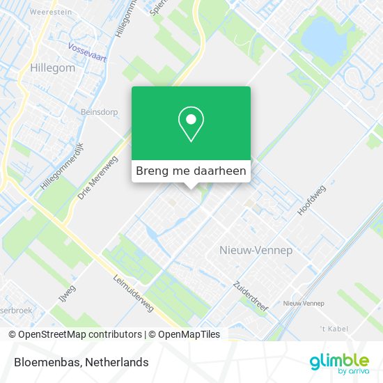 Bloemenbas kaart