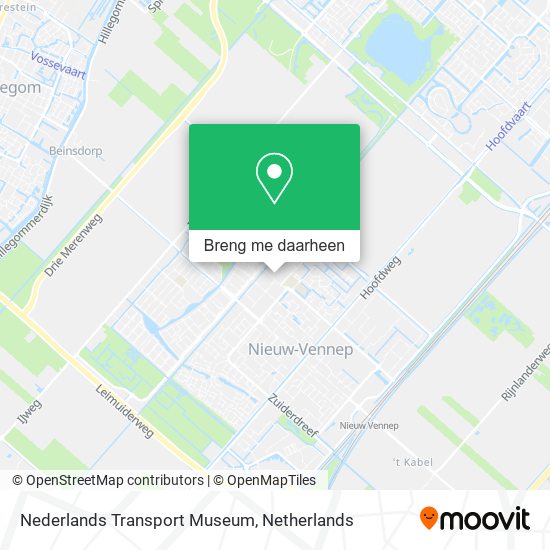 Nederlands Transport Museum kaart