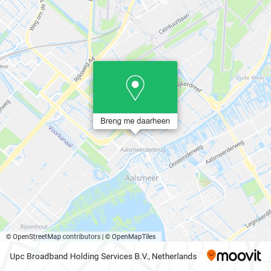 Upc Broadband Holding Services B.V. kaart