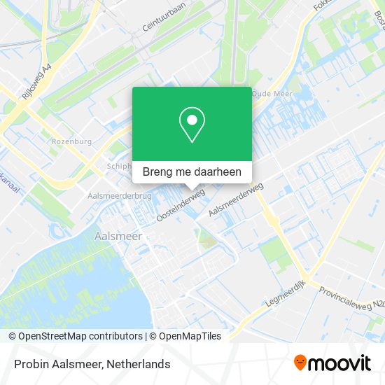 Probin Aalsmeer kaart