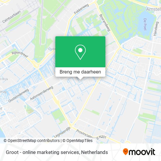 Groot - online marketing services kaart