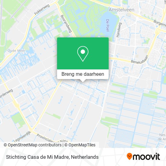 Stichting Casa de Mi Madre kaart