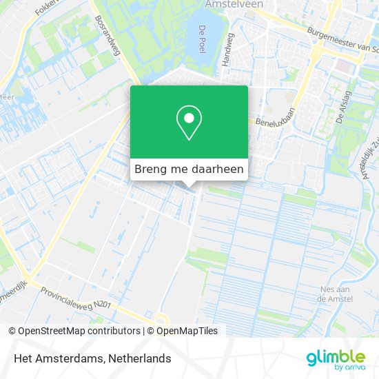 Het Amsterdams kaart