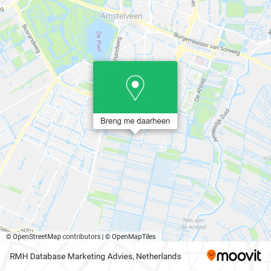 RMH Database Marketing Advies kaart
