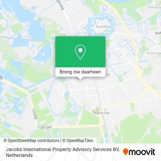 Jacobs International Property Advisory Services BV kaart