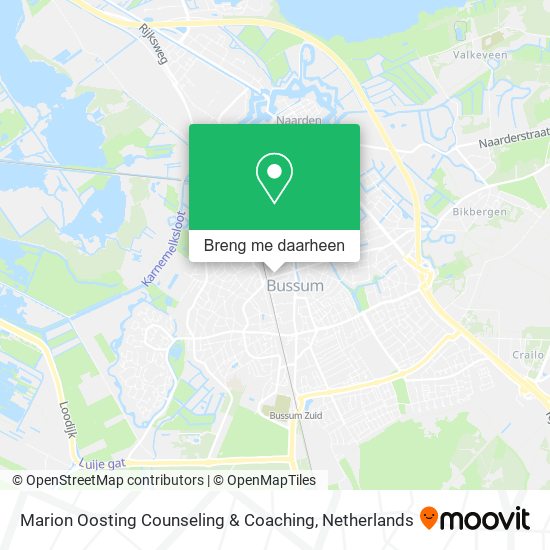 Marion Oosting Counseling & Coaching kaart