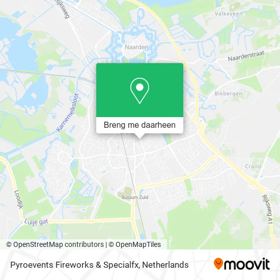 Pyroevents Fireworks & Specialfx kaart