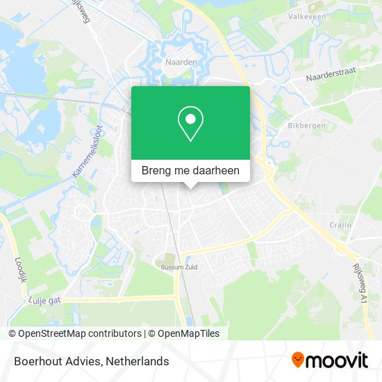 Boerhout Advies kaart