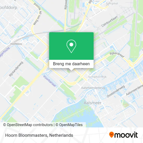 Hoorn Bloommasters kaart