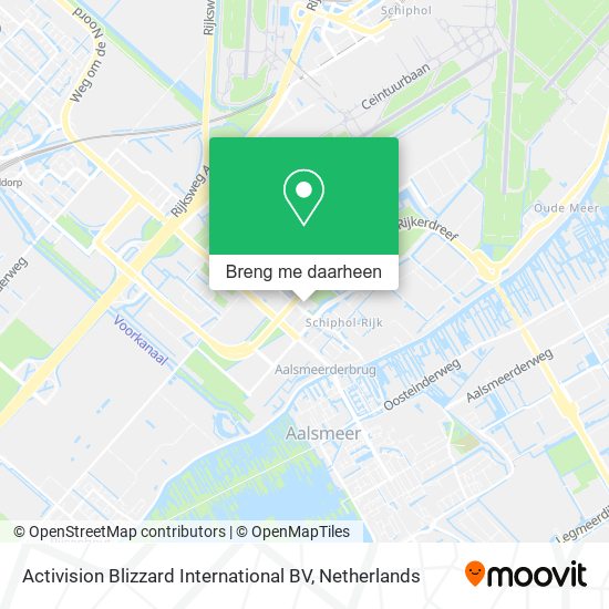 Activision Blizzard International BV kaart