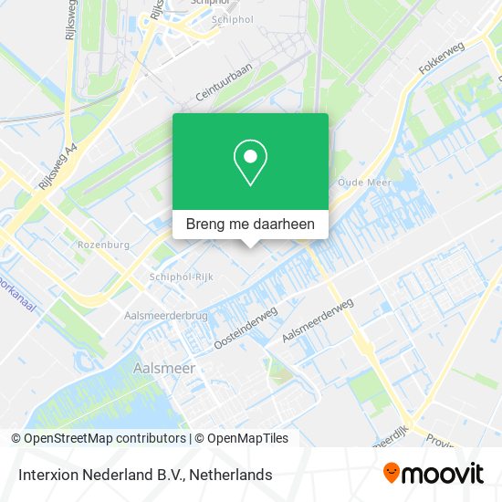 Interxion Nederland B.V. kaart