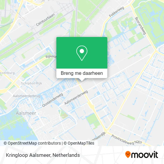 Kringloop Aalsmeer kaart