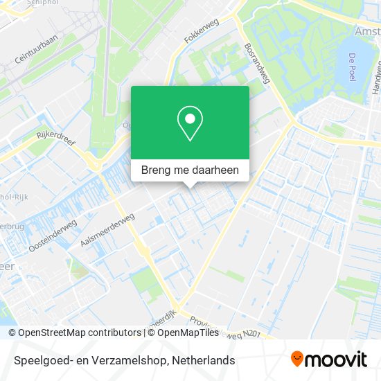 Speelgoed- en Verzamelshop kaart