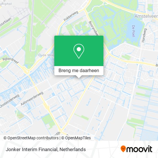 Jonker Interim Financial kaart
