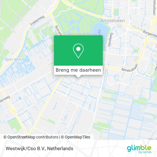 Westwijk/Cso B.V. kaart