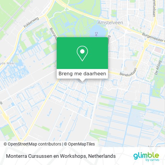 Monterra Cursussen en Workshops kaart