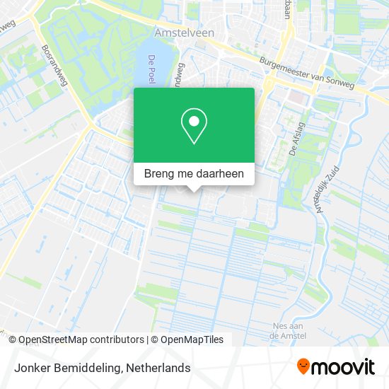 Jonker Bemiddeling kaart