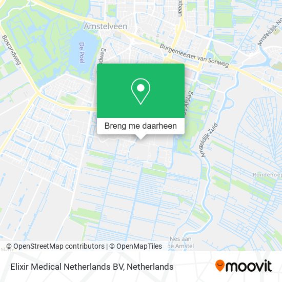 Elixir Medical Netherlands BV kaart