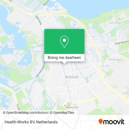 Health-Works BV kaart
