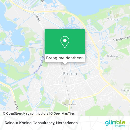 Reinout Koning Consultancy kaart