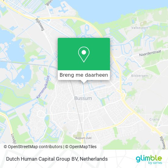 Dutch Human Capital Group BV kaart