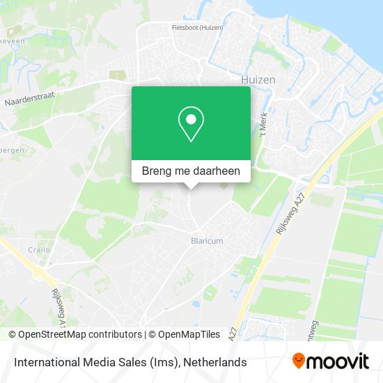 International Media Sales (Ims) kaart