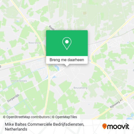 Mike Baltes Commerciële Bedrijfsdiensten kaart