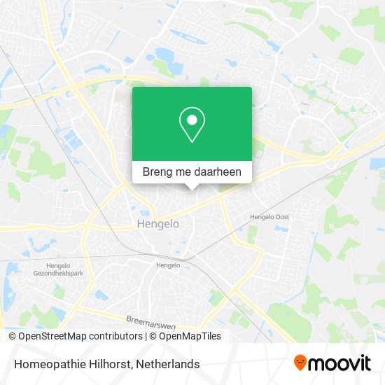 Homeopathie Hilhorst kaart