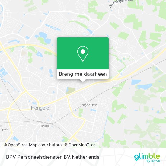 BPV Personeelsdiensten BV kaart