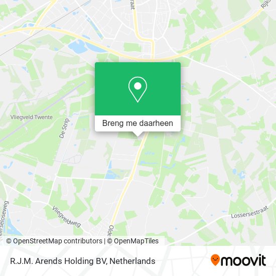 R.J.M. Arends Holding BV kaart