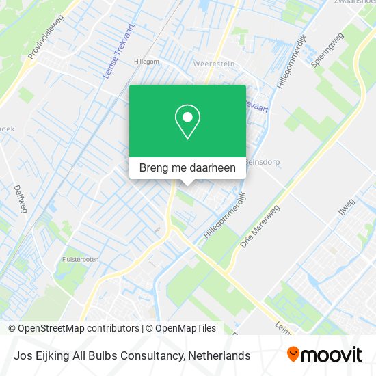 Jos Eijking All Bulbs Consultancy kaart