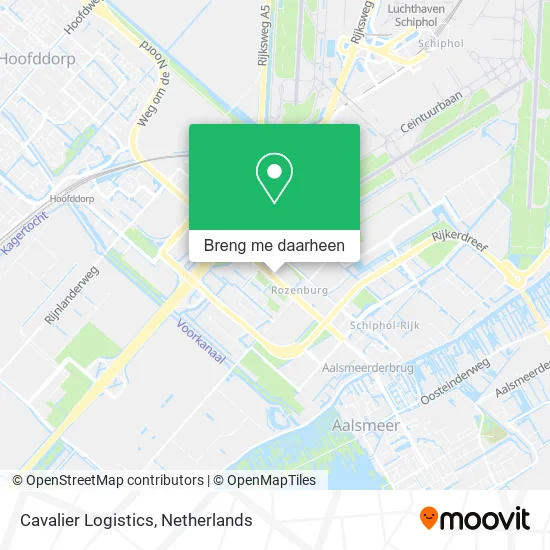 Cavalier Logistics kaart