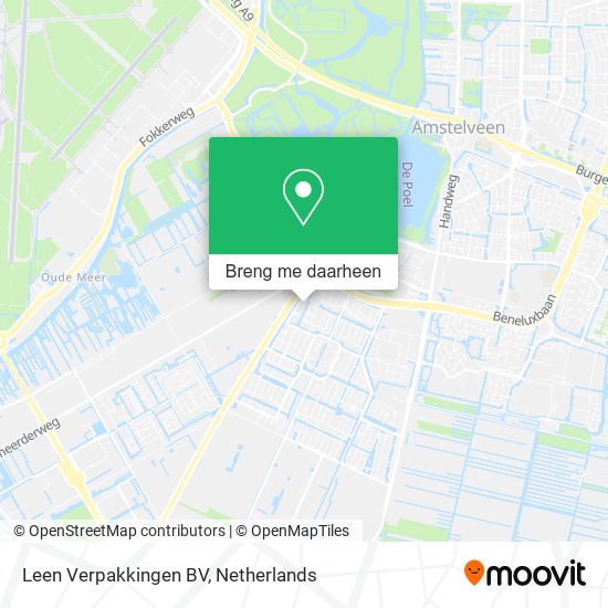 Leen Verpakkingen BV kaart