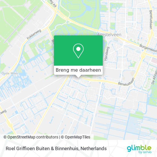 Roel Griffioen Buiten & Binnenhuis kaart