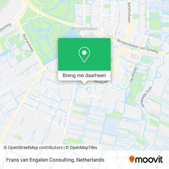 Frans van Engelen Consulting kaart