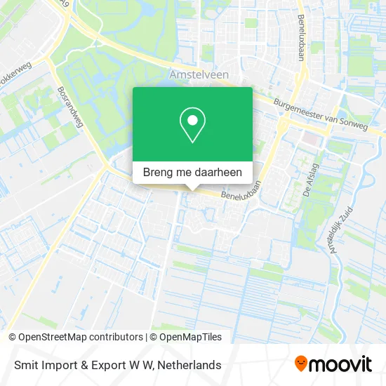 Smit Import & Export W W kaart