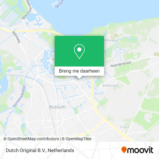 Dutch Original B.V. kaart