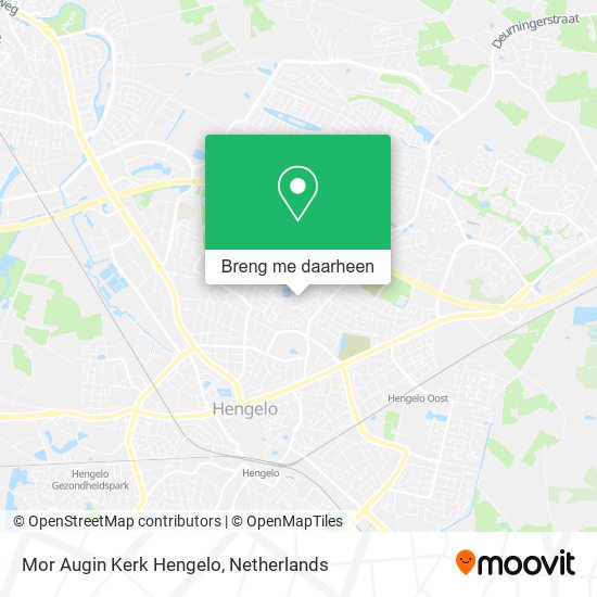 Mor Augin Kerk Hengelo kaart