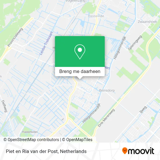 Piet en Ria van der Post kaart