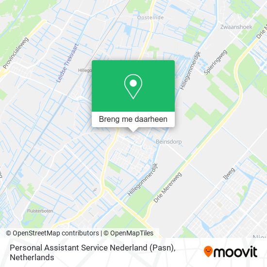 Personal Assistant Service Nederland (Pasn) kaart