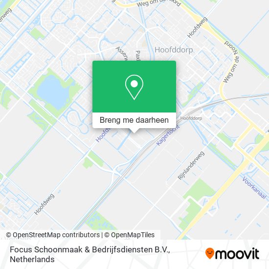 Focus Schoonmaak & Bedrijfsdiensten B.V. kaart