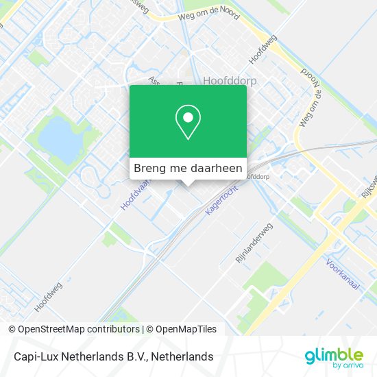 Capi-Lux Netherlands B.V. kaart