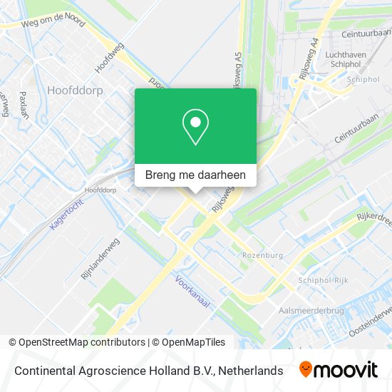 Continental Agroscience Holland B.V. kaart