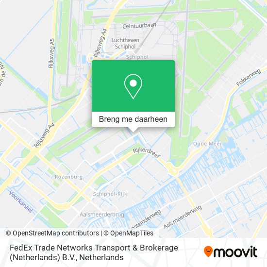 FedEx Trade Networks Transport & Brokerage (Netherlands) B.V. kaart