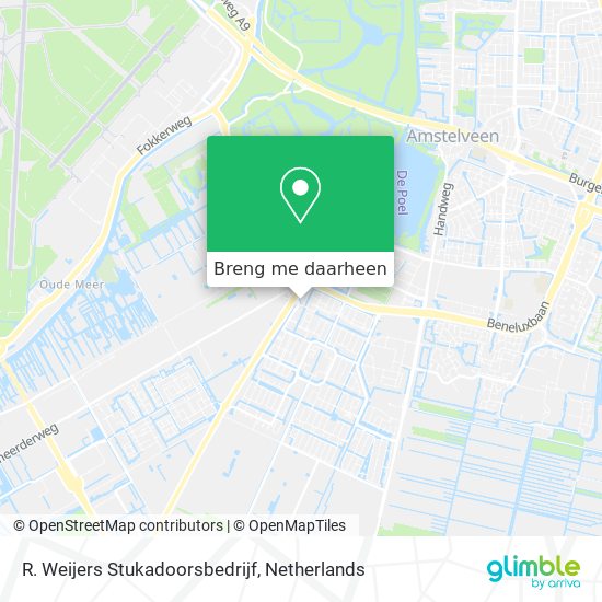 R. Weijers Stukadoorsbedrijf kaart