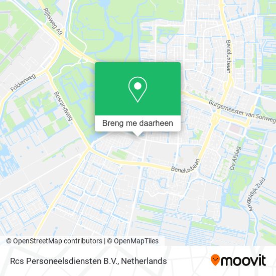 Rcs Personeelsdiensten B.V. kaart