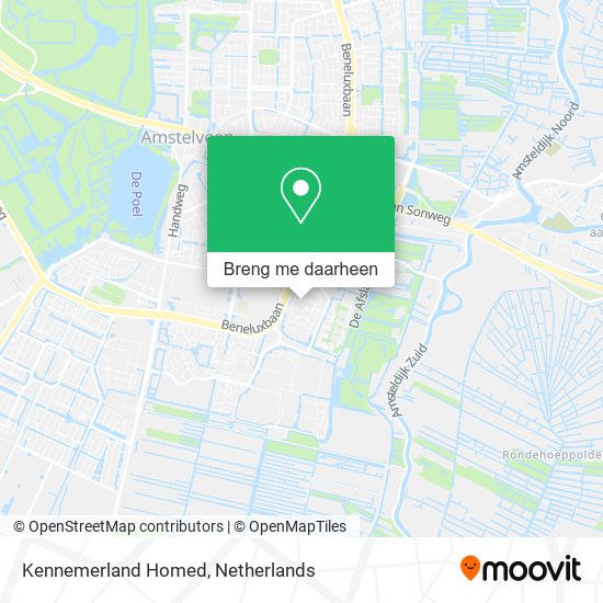 Kennemerland Homed kaart