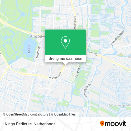 Kinga Pedicure kaart