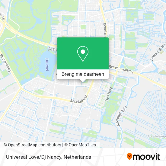 Universal Love/Dj Nancy kaart