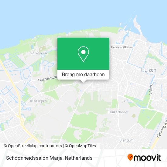 Schoonheidssalon Marja kaart